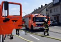 Feuer 1 Koeln Porz Grengel Waldstr P006